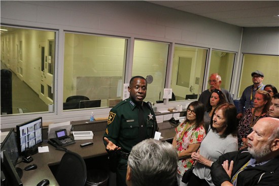 SCA tour in the Pinellas County Jail