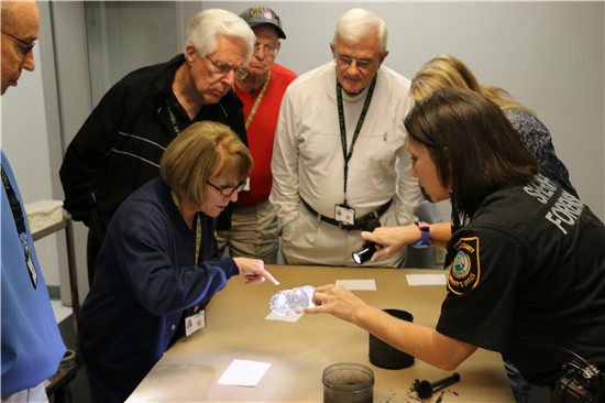 Sheriff Citizens Academy Forensics Class